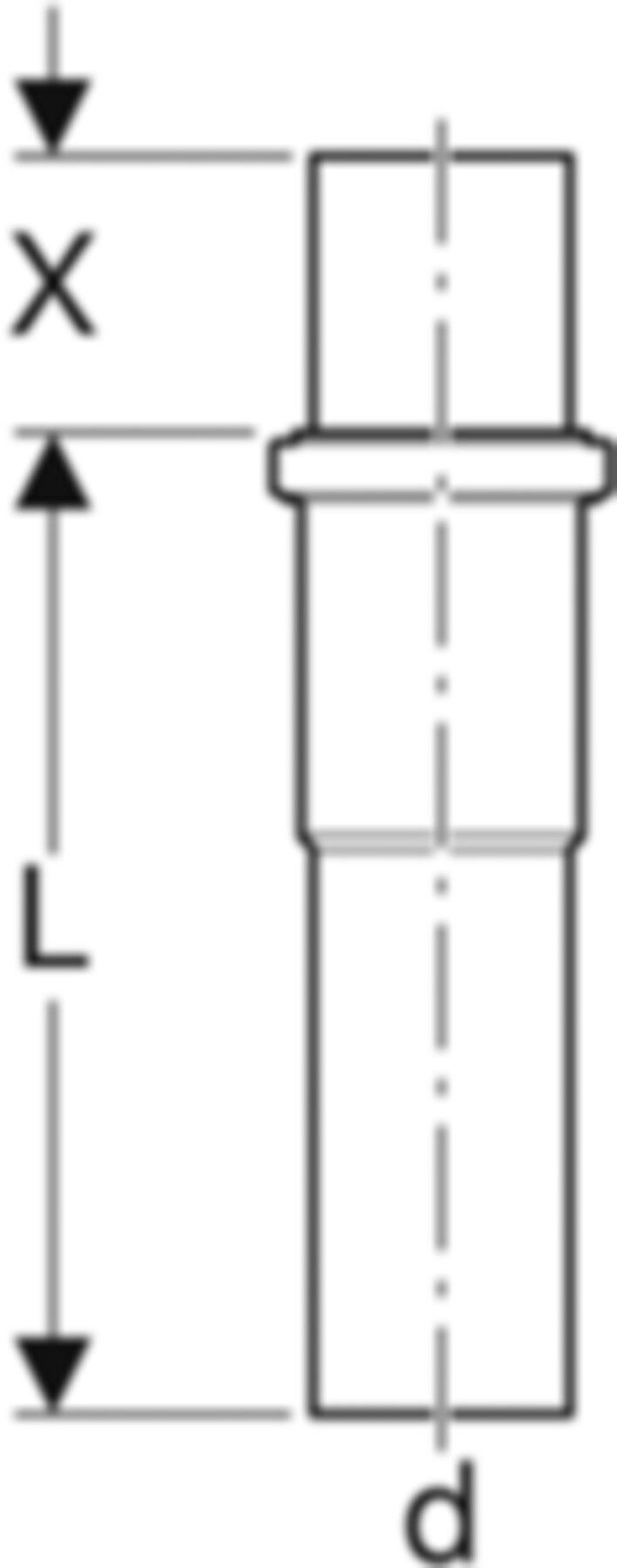 Dehnungselement d 110 mm 367.701.16.1 - Geberit-PE-Formstücke
