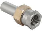 Übergang lösbar mit IG 15mm- 1/2" 35380 Überwurfmutter Messing mit Steckende - Mapress-Sanitär-Presssystem-Formstücke