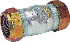 HTB-Kupplung egal kurz, für Stahlrohre Typ OT 3/4" - Gebo-Kupplungen