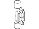 Putzstück mit ovalem Verschlussdeckel d 160mm 369.454.16.1 - Geberit-PE-Formstücke