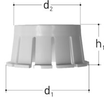 UP-Sicherungshülse 3/4" 1386.320 zu UP-Druckminderer - JRG Armaturen