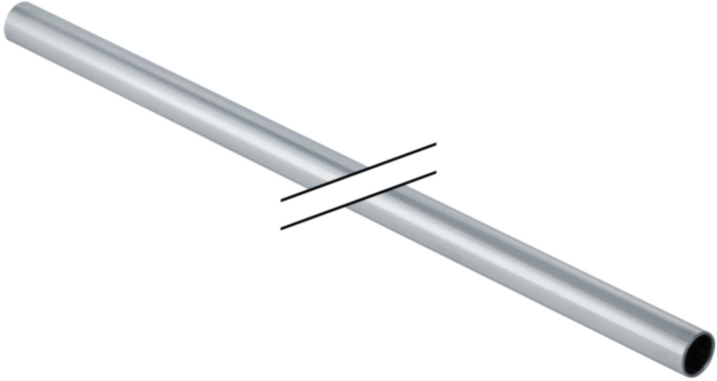 C-Stahlrohre verzinkt 12 x 1.2mm 29101 Stangen à 6m - Mapress-Heizungs-Rohre C-Stahl