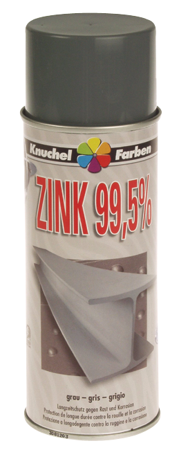 KNUCHEL Zink-Spray BRICAZINC 400 ml, Grau - Farben / Rostschutz