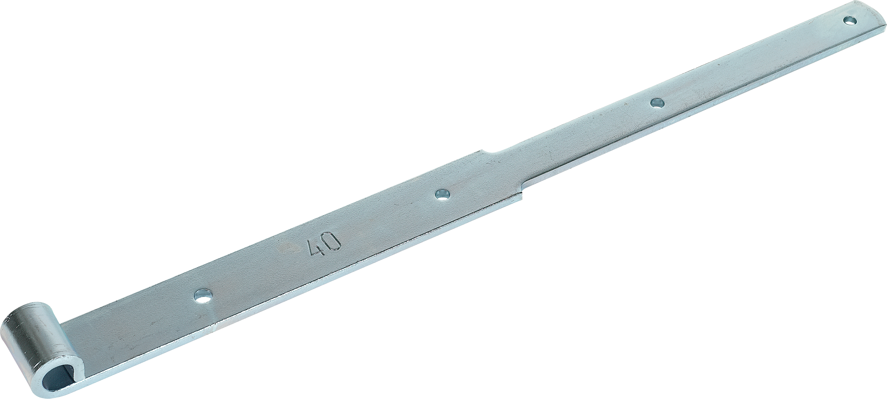 SANER Klobenband, links/rechts ø11mm, L=400mm, verzinkt - Türscharniere, Türbänder