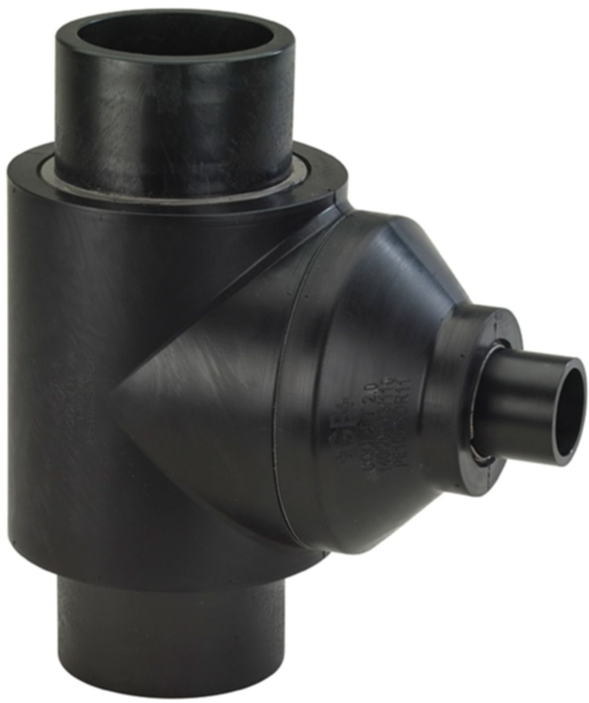 COOL-FIT T-Stück reduziert vorisoliert 140/200mm x 110/160mm 738 204 343 - GF COOL-FIT 2.0