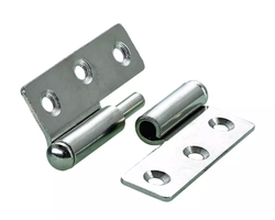 Hettich Möbelband Rechts, vernickelt, 50 x 40mm, à 2 Stk - Diverse Möbelbeschläge und Zubehör