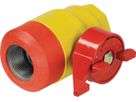 Kugelhahn Firesafe-Griff für Gas 6888 mit Trennstelle 1 1/2" - Hawle Armaturen