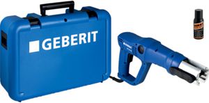 Presswerkzeug EFP203 (2) 691.026.P3.1 im Koffer, Netzbetrieb, mit FlowFit Einsatz - Geberit Werkzeuge und Zubehör