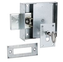 SCHÄNIS Kellertürschloss 2301 BB 55, links/rechts, verzinkt - Türschlösser und Zubehör