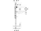 Element für Waschtisch 111.559.00.2 Typ 130, Wandarmatur m/UP-Funktionsbox - Geberit-Duofix