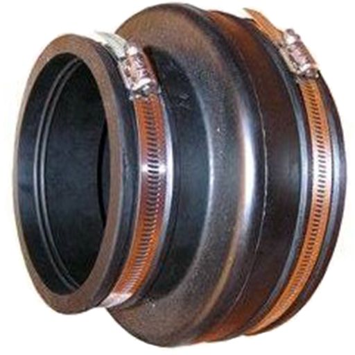 Flex-Übergang - Steinzeugrohre NW: 150mm A: 170-192mm B: 144-160mm - Plastika Formstücke spezial