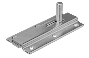 WEBI Stossriegel schwer, gerade, ohne Kloben 100x40mm, verzinkt - Stoss- und Treibriegel mit Zubehör