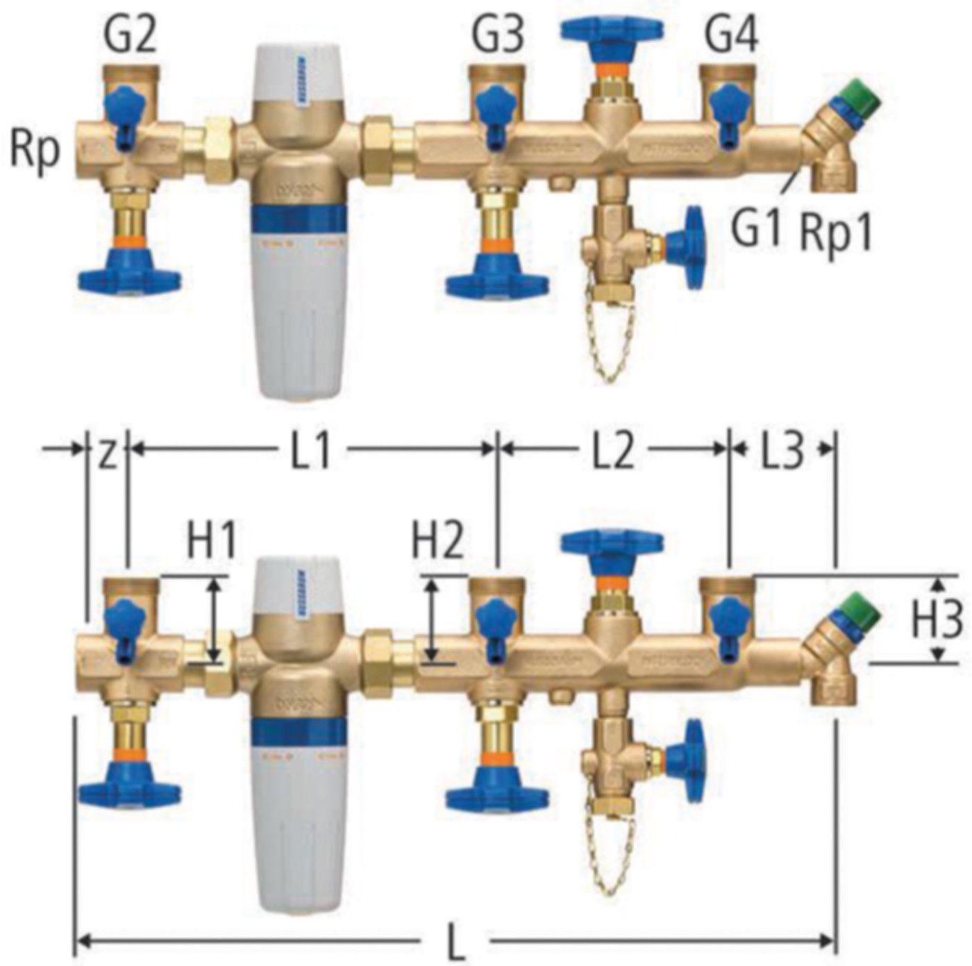 Standard-Verteilbatterien NUSSBAUM