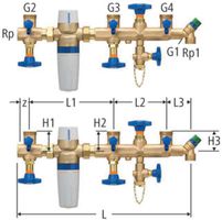 Standard-Verteilbatterien NUSSBAUM