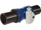 Absperrklappe mit PE-Stutzen PE100 S5 DN 250 / d 280mm - Wild Absperrklappen