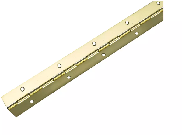 Hettich Stangenscharnier vermessingt, 32 x 600 x 0.6mm - Diverse Möbelbeschläge und Zubehör