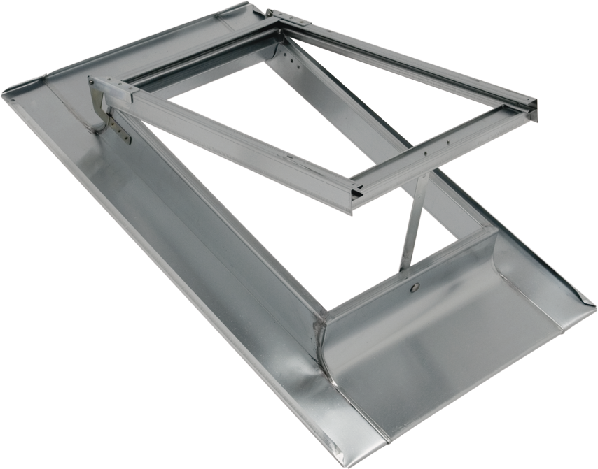 Dachfenster ohne Glas 40/ 60 cm 340 "Strubline" - Verzinkte Spenglereihalbfabrikate