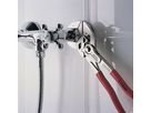 KNIPEX Zangenschlüssel, vernickelt 8603, L= 150mm, -Ø 27mm, PVC-Griffhülle - Zangen, Schneiden