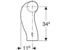 BackFlip Bogen 90° 110mm 310.053.14.1 - Geberit-PE-Silent-Formstücke