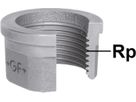 Einlegeteil 372 S 3/4" 770 372 105 - GF schw. Tempergussfittings
