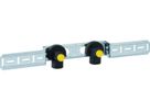 Anschlusswinkel 90° zweifach 100mm 1/2"- MF1/2" abgesetzt, mit Aussengewinde 632.853.00.2 - Geberit-Push Fit-Formstücke