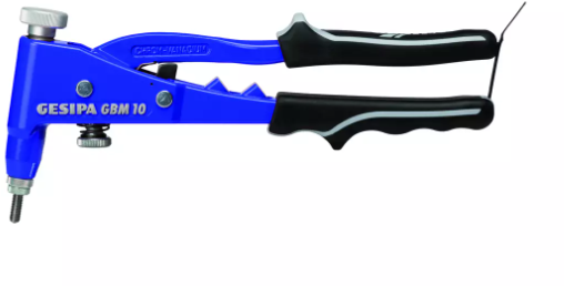 GESIPA Blindnietmutternzange Sortiment GBM 10 inkl. Gewindedorn u. Mundstücke M4,M5,M6 - Gesipa-Nieten