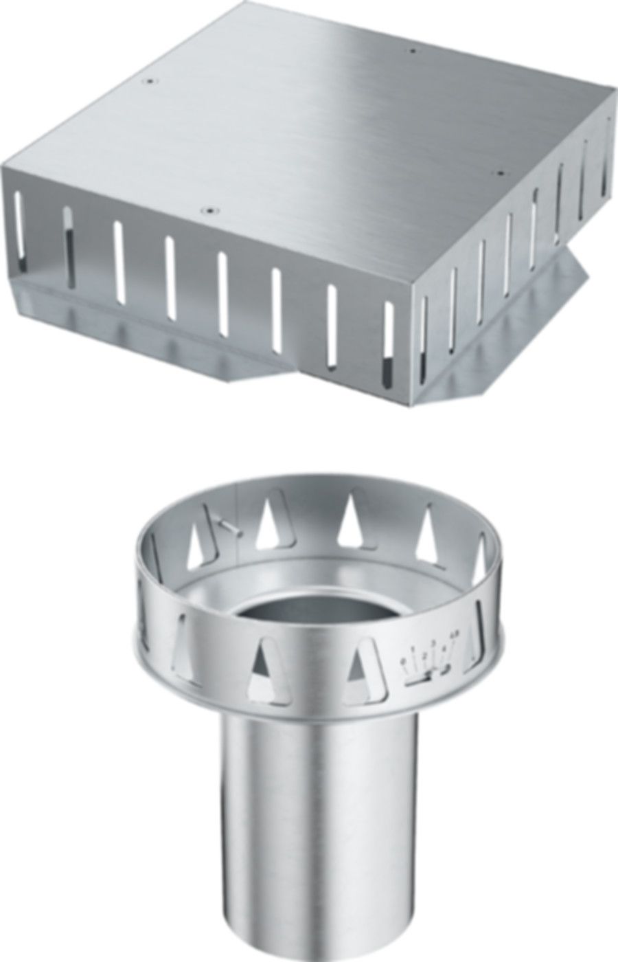 Retentionsablauf SwissUnico DN125 6-610002 Anstauhöhe 80mm, mit Kiesrahmen und Deckel - SCHACO Entwässerungstechnik