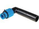 PE-Winkel-Anschweissende 90° mit 6190 ZAK-Anschluss d 50mm - Hawle Steckfittinge