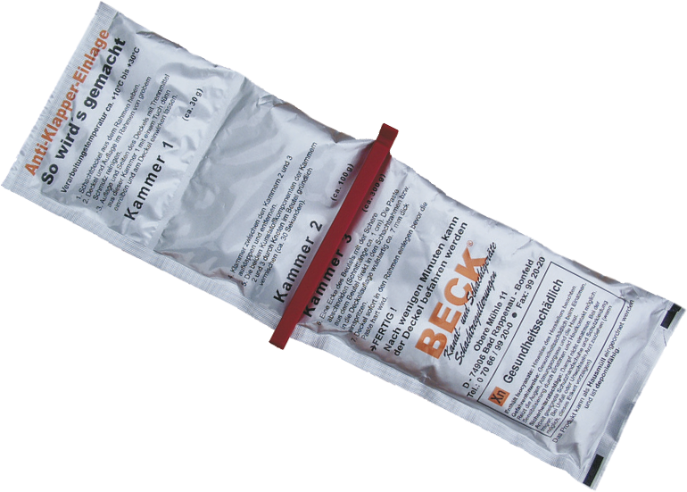 Anti-Klapper-Einlage Gross 440g für Schachtabdeckung, Auflagelänge 200cm - Zubehör Schachtabdeckung von Roll