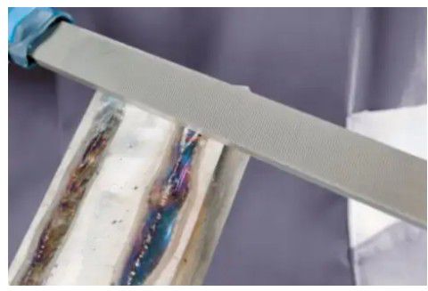 Feilen-Sortiment, in Rolltasche 532 WR, L= 200mm, Hieb 2 (Halbschlicht) - Feilen, Bürsten