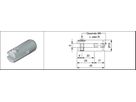 Gabelspanner M6 rechts geschliffen 1.4301 - INOXTECH-Handlauf-/Geländer-System