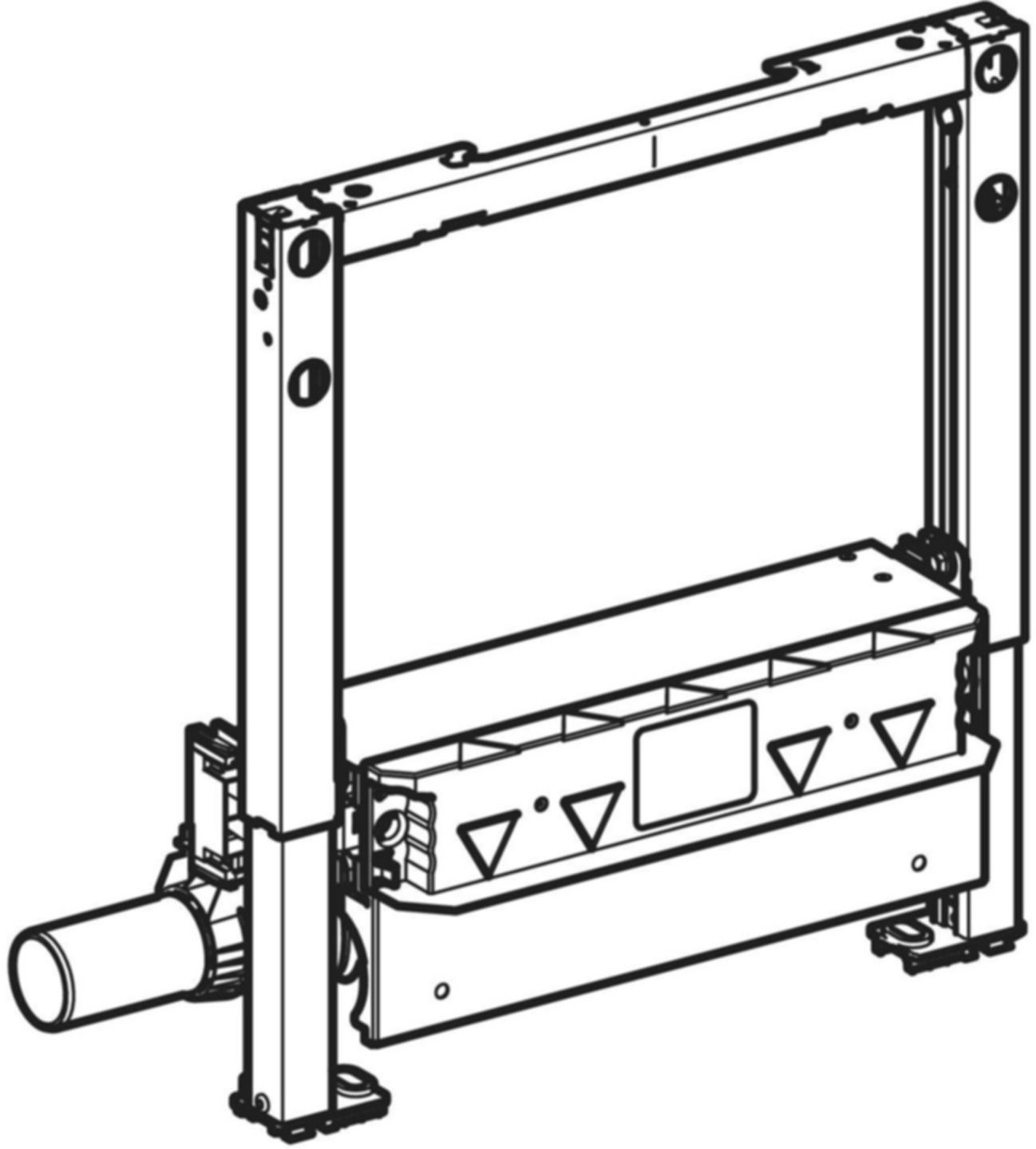 Duschelement mit Wandablauf 56mm 111.592.00.2 - Geberit-Duofix