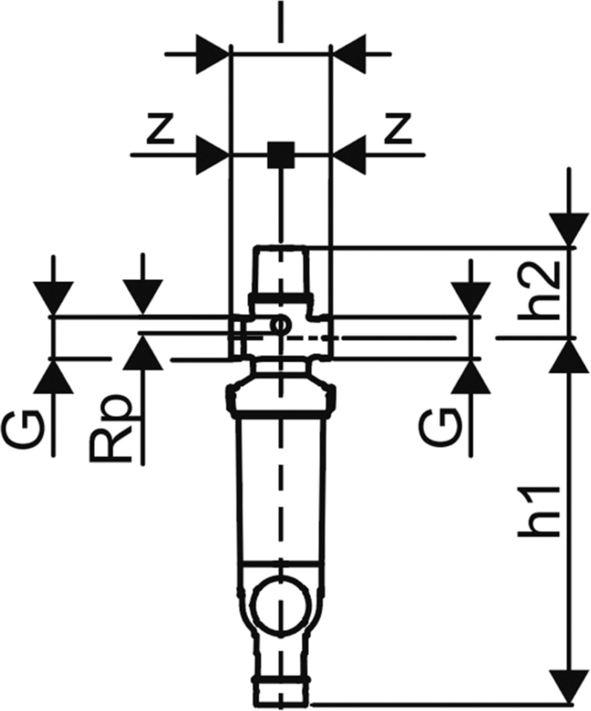 JRGURED Combi Rückspülfilter DN25 1372.025 G 11/4", 4 bar ohne Verschraubung - JRG Armaturen