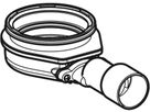 Grundkörper für Bodeneinlauf Varino horizontal 63/50mm 388.034.00.1 - Geberit-PE-Formstücke