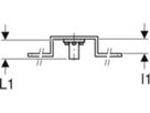 Anschlusswinkel 90° einfach 1/2"- MF1/2" abgesetzt, mit Aussengewinde 632.851.00.2 - Geberit-Push Fit-Formstücke