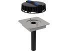 Pluvia Dachwassereinlauf 56mm m/Anschlussblech für Rinnen 359.111.00.1 - Geberit-Dachentwässerung