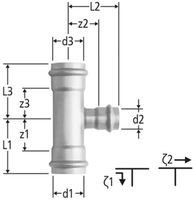 T-Stücke NUSSBAUM Optipress-Aquaplus