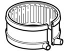 Elektroschweissband 75mm 365.776.16.1 zur Fixpunktbefestigung - Geberit-Dachentwässerung